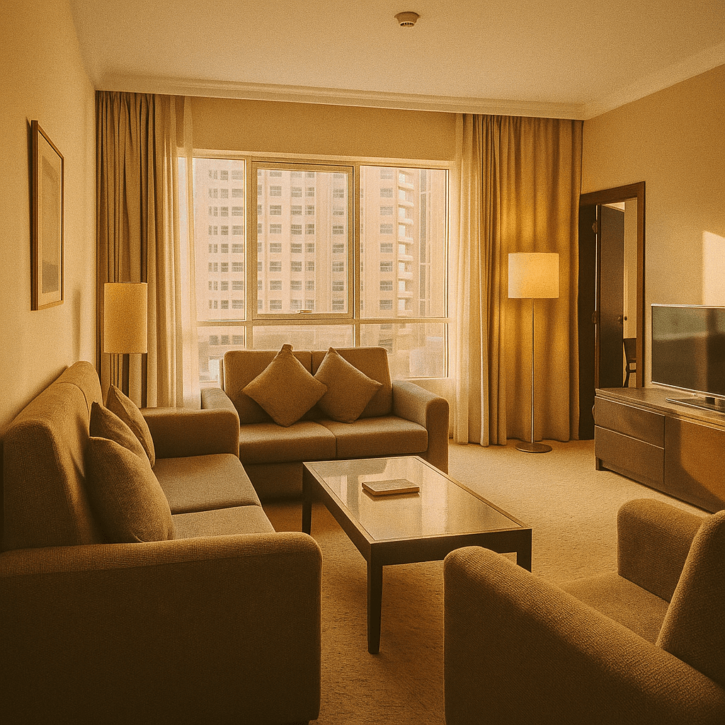 Al Manzel Hotel Apartments — after